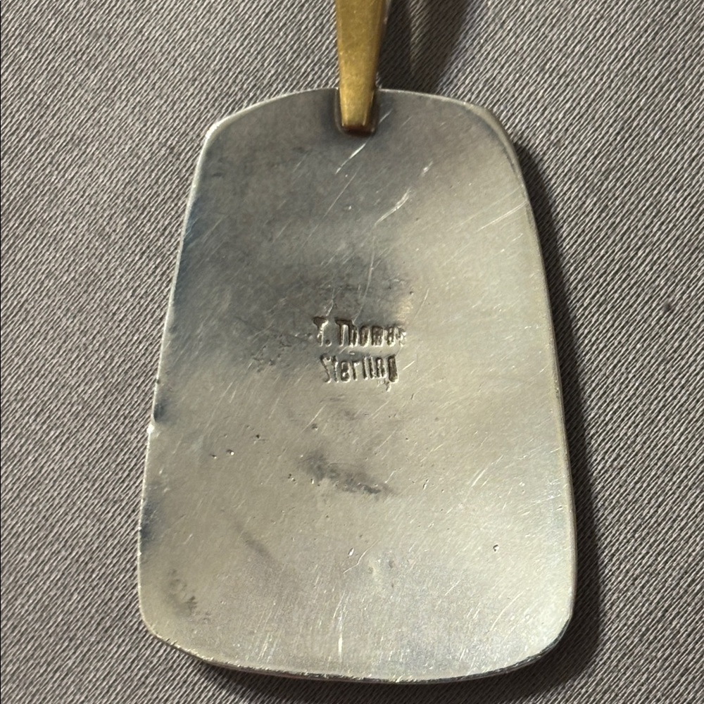 Vintage Kokopelli Sterling Pendant - Picture 2 of 5